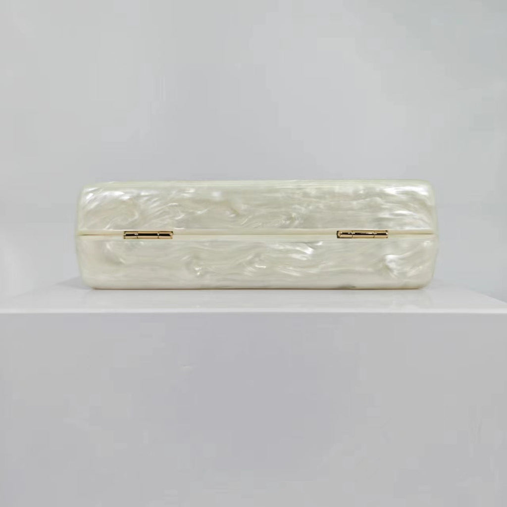Glitter Acrylic Box Purse Shoulder Bag